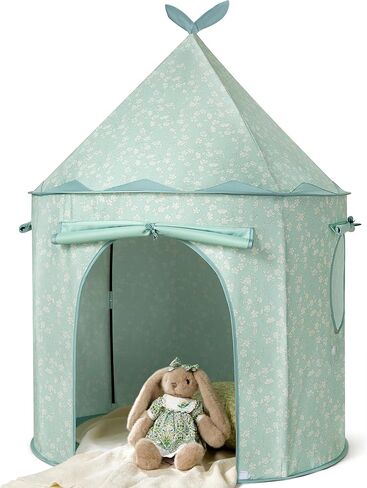 Tiny Land Kids Tent ، أطفال قابلة للطي منبثقة الأطفال يلعبون خيمة ، خيمة طفل صغير ، خيمة تصميم لطيفة للأطفال الاستخدام الداخلي والخارجي | خيمة طفل مثالي للمتعة والخيال in Saudi Arabia