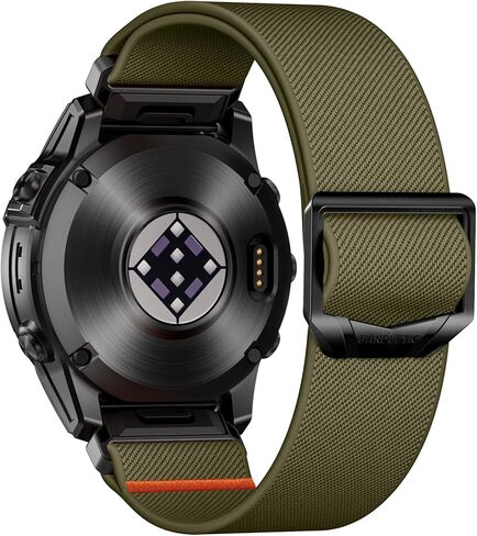 Bandletic Compatible with Garmin Fenix 8 47mm Band, Stretchy Nylon Quick Fit Strap for Instinct E&3 45mm/2/Fenix E/8 47mm/7/6/5/Forerunner 965/955/Epix 2/Approach S70 47mm/Tactix & Quatix 8-47mm in Saudi Arabia