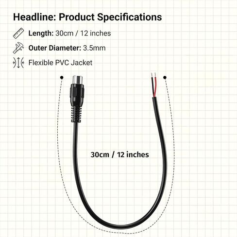 4 Pack Replacement RCA Female Plug Jack Connector Adapter to Bare Wire 1ft RCA Female to Speaker Wire Open End Audio Video Cable for Repair in Saudi Arabia