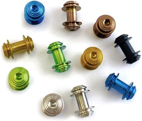 2 Sets Titanium Alloy Axis Lock Screw Replacements Fit for Bugout 535 Series, Mini Bugout 533 Series (Black) in Saudi Arabia