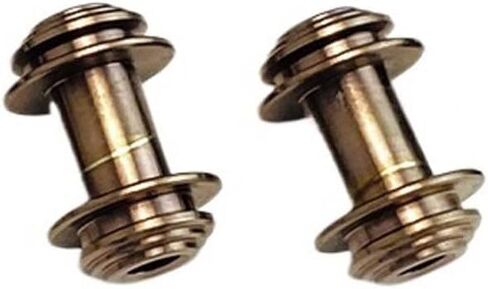 2 Sets Titanium Alloy Axis Lock Screw Replacements Fit for Bugout 535 Series, Mini Bugout 533 Series (Black) in Saudi Arabia