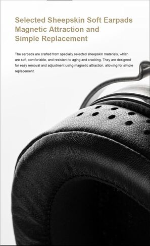 MOONDROP para 2 Full-Size Planar Headphone 100mm Patented Planar Driver Over-Ear Open Headphones in Saudi Arabia