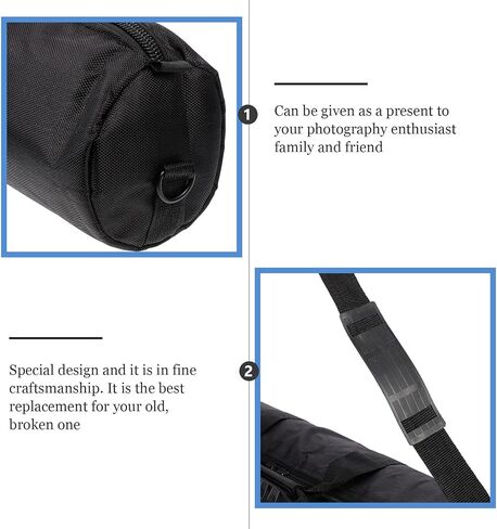 Thickened Tripod Carrying Case with Zippered Closure 55cm X 13cm, Photography Equipment Bag for Light Stands and Mic Stands, Portable Protective Storage for Photographers in Saudi Arabia