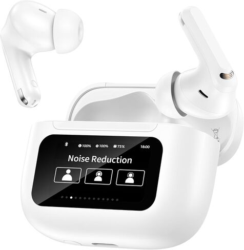iPhone 17 Wireless Earphones for Apple i Phone Air, 17 Pro Max 17pro 16e 16 16pro 15 14, Bluetooth Airpods Noise Cancelling Cordless Earbuds With Touch Screen Headphones In Ear Comfy Ear Buds Headsets in Saudi Arabia