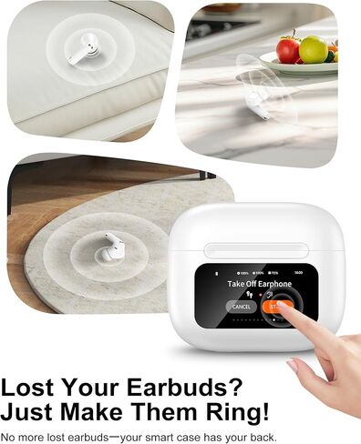 iPhone 17 Wireless Earphones for Apple i Phone Air, 17 Pro Max 17pro 16e 16 16pro 15 14, Bluetooth Airpods Noise Cancelling Cordless Earbuds With Touch Screen Headphones In Ear Comfy Ear Buds Headsets in Saudi Arabia