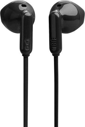 JBL Tune 235BT - سماعات أذن لاسلكية مع عمر بطارية يصل إلى 25 ساعة مع شحن سريع، اتصال متعدد النقاط وزوج Google السريع، مكالمات بدون استخدام اليدين، تصميم مقاوم للماء IPX4 (أسود) in Kuwait