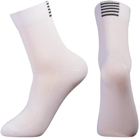 Breathable Athletic Socks for Running, Basketball, Cycling, Road Bicycle & Outdoor Racing Socks for Men and Women (2 Pairs) in Saudi Arabia