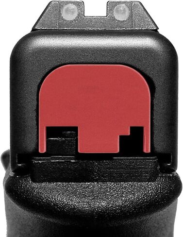 لوحة غطاء منزلق خلفي NDZ Performance Gen 1-4 لـ Glock 9mm .40 .357 .45 صور شعبية منقوشة بالليزر من الألومنيوم الأسود - اختر صورة in Kuwait