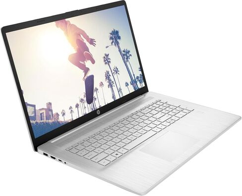 HP 17 Inch Business Laptop 17.3" FHD IPS 10-Core Intel i5-1334U 64GB DDR4 2TB SSD Intel Iris Xe Graphics Wi-Fi 6 Fingerprint Win11 Home w/ONT 32GB USB in Saudi Arabia