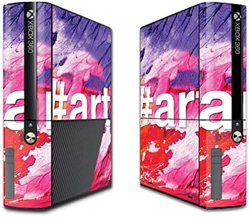 MightySkins Skin Compatible with Microsoft Xbox 360E (3rd Gen) – Art | Protective, Durable, and Unique Vinyl Decal wrap Cover | Easy to Apply, Remove, and Change Styles | Made in The USA in Saudi Arabia