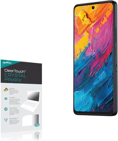 واقي شاشة BoxWave متوافق مع TCL 60 XE Nxtpaper 5G - ClearTouch مضاد للتوهج (عبوتان)، طبقة رقيقة غير لامعة مضادة لبصمات الأصابع in Kuwait