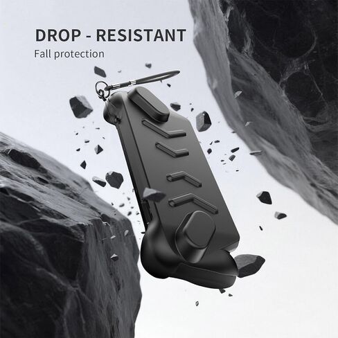 XYYORITRIX Protective Case + Cover for ROG Xbox Ally X/ROG Xbox Ally，Ergonomic Design Enhanced Grip Reinforced Corners Impact-Resistant Abrasion-Resistant Includes Stand Function (Black) in Saudi Arabia