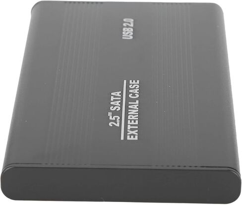 HDD Enclosure, Aluminum Portable SSD Hard Disk Box with LED Indicator, 3TB USB2.0 for OS X Laptops and Desktop Computers in Saudi Arabia