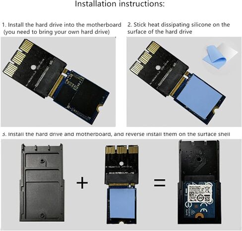 M2 Expansion Card Box(No capacity) For Xbox Series X/S External Console Hard Drive Conversion Box Only Suit For CH SN530 SSD 1TB in Saudi Arabia