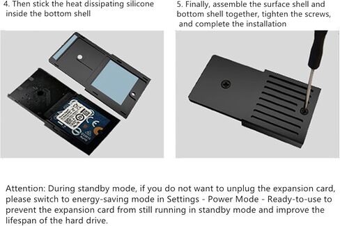 M2 Expansion Card Box(No capacity) For Xbox Series X/S External Console Hard Drive Conversion Box Only Suit For CH SN530 SSD 1TB in Saudi Arabia