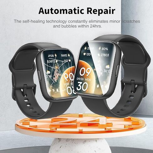 Lamshaw متوافق مع واقي شاشة Amazfit Active Max، [6 عبوات] طبقة شفافة من مادة TPU ذات تغطية كاملة متوافقة مع ساعة Amazfit Active Max الذكية 1.5 بوصة (6 عبوات) in Kuwait