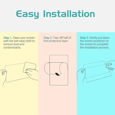 2PCS Tempered Glass Screen Protector for HOTWAV R10 PRO Tablet 10.1 inch in Kuwait