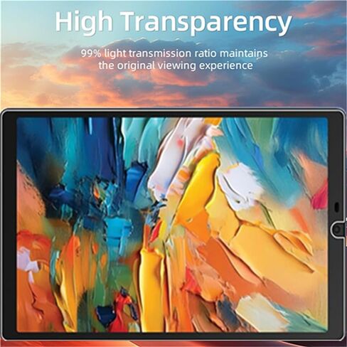 قطعتان من واقي الشاشة لجهاز TCL TAB 8 NXTPAPER 5G 8.7 بوصة (2025)، واقي غشاء من الزجاج المقسى لأجهزة TCL TAB 8 Gen2 8.7 اللوحية in Kuwait