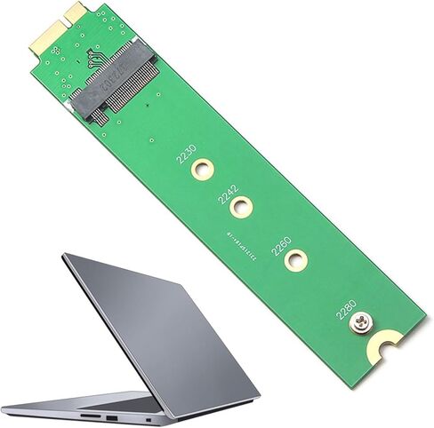 ل EVO PM871 M.2 SSD محول استبدال ل كتاب الهواء 2010 2011 A1369 A1370 SSD 12 + 6pin إلى B محركات بطاقة محول الكمبيوتر المحمول in Saudi Arabia