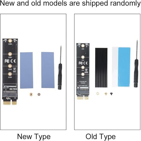 PCIe to M2 NVME Adapter Card High Performance Riser Card Converter with Cooling Fin for PM961 960EVO SM961 PM951 SM951 600P LiteOn T10 SSD 2230 2242 2260 2280 in Saudi Arabia