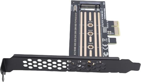 محول EBTOOLS M.2 NVME إلى PCIe X4 5.0 GEN 5، بطاقة توسيع M2 إلى NVME، 32 جيجابت في الثانية، لمحركات أقراص M.2 SSD بأحجام 2280، 2260، 2242، 2230، لـ 10 11 in Saudi Arabia