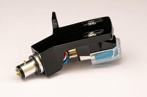 Black Straight Tonearm Headshell, AT-VM95E Cartridge, Elliptical Stylus for Denon DP300F, AKAI BT500 in Kuwait