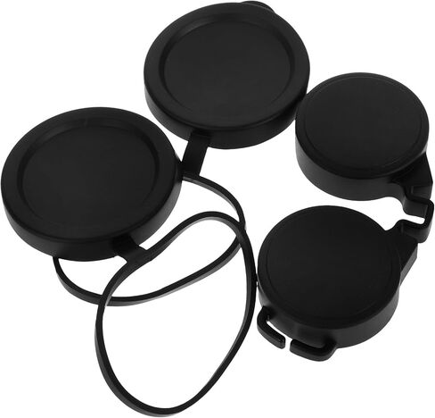 3pcs 50mm Binoculars Objective Lens Covers and Eyepiece Rubber Caps Set, Waterproof Compact Lens Protection Accessories for Outdoor Activities in Saudi Arabia