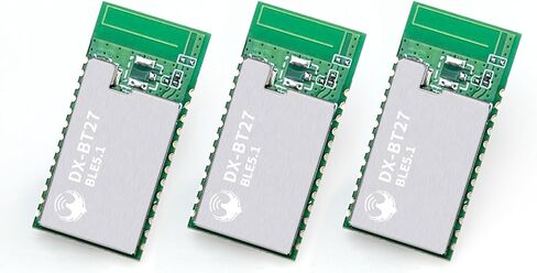 وحدة بلوتوث DX-BT27-A طويلة المدى تصل إلى 420 متر BLE 5.1 ​​وحدة إرسال واستقبال بلوتوث لاسلكية TF لـ Arduino متوافقة مع Android/iOS، بما في ذلك Master وSlave (DX-BT27-A-FBA-T1) in Kuwait