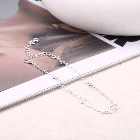 925 Sterling Silver Bracelets for Women Trendy Cubic Zirconia Womens Bracelets Classic Costume Jewelry for Women in Saudi Arabia