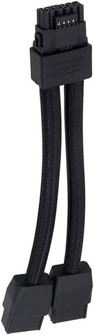 16PIN to 2x8PIN 12VHPWR GPU Cable Straight Connector GPU Extender Extension Cable For 3090Ti 4070Ti 4080 4090 in Saudi Arabia