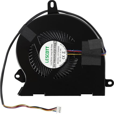 وحدة المعالجة المركزية مروحة تبريد استبدال برودة ل MD7509HS LD7509S5 BF07509H05FP كمبيوتر صغير DC5V 0.14A 4PIN in Saudi Arabia