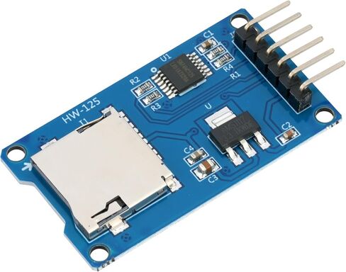 6 قطعة وحدة قارئ بطاقات SD واجهة SPI متوافقة مع Arduino UNO/R3/MEGA in Kuwait