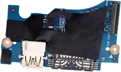Deal4GO USB Port SD Card Reader Power Button Board Replacement for Dell XPS 13 9343 9350 9360 LS-C881P 0H2P6T H2P6T in Saudi Arabia
