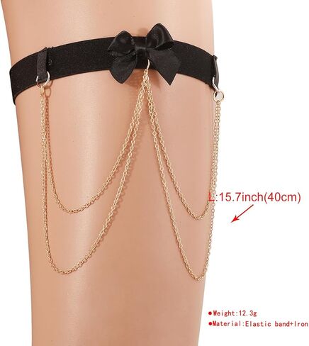 Gold Rhinestone Adjustable Body Chain Jewelry for Women Sparkling Thigh Leg Harness Accessory for Evening Dresses & Vacation Outfits halloween costumes in Saudi Arabia