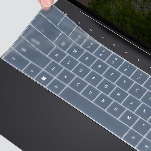 غطاء لوحة المفاتيح لجهاز Dell XPS 13 9350 9345، XPS 13 Plus 9320 وDell 16 Premium DA16250 Series Laptop، Dell XPS 13 9350 9345 واقي لوحة المفاتيح - شفاف in Kuwait