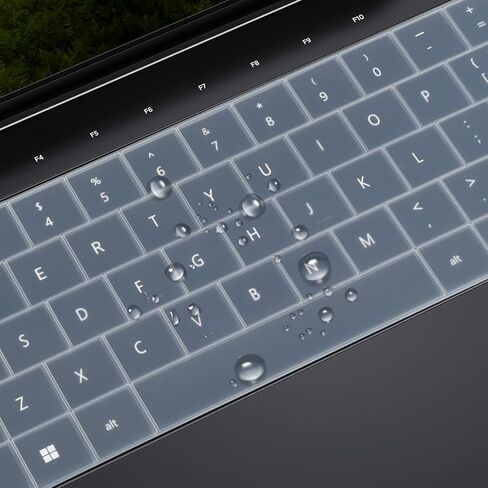 غطاء لوحة المفاتيح لجهاز Dell XPS 13 9350 9345، XPS 13 Plus 9320 وDell 16 Premium DA16250 Series Laptop، Dell XPS 13 9350 9345 واقي لوحة المفاتيح - شفاف in Kuwait