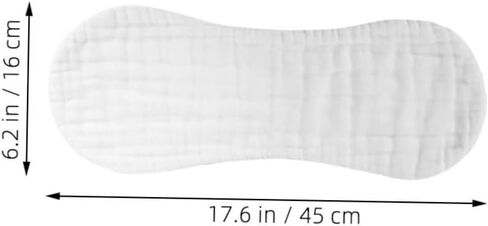 ERINGOGO Muslin Burp Cloths Set Washable Organic Cotton Baby Receiving Blankets in Saudi Arabia