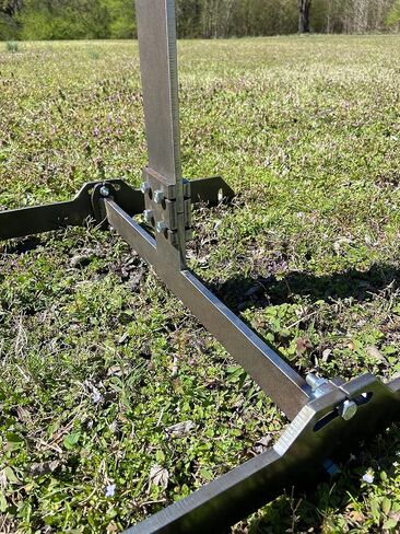 Magnum Target 3/8" AR500 Portable Texas Star “No Weld" Metal Reactive Steel Shooting Target - 8in Paddles in Saudi Arabia