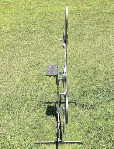 Magnum Target 3/8" AR500 Portable Texas Star “No Weld" Metal Reactive Steel Shooting Target - 8in Paddles in Saudi Arabia