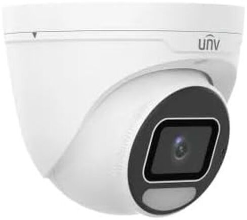 كاميرا Uniview IPC3638SE-ADF28K-WP-I1 8MP Wise-ISP Owlview Plus Turret Network Camera، 2.8 مم، ColorHunter، ألوان كاملة 24/7، محيط ذكي، IP67 IK10 in Kuwait