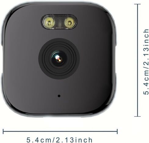 كاميرا نافذة داخلية 2K لمراقبة المنزل والحيوانات الأليفة، كاميرا أمان WiFi بدقة 3 ميجابكسل 2.4 جيجا هرتز مع كشف حركة AI، رؤية ليلية بالأشعة تحت الحمراء، حامل لاصق، تسجيل سحابي أو محلي in Kuwait