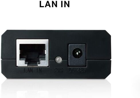 محول حاقن TP-LINK TL-PoE150S PoE، متوافق مع IEEE 802.3af، حتى 100 متر (325 قدم) (متجدد) in Kuwait