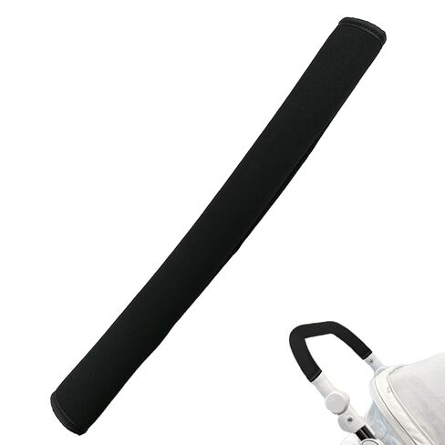 18.7 * 1.37 * 1.37inches Stroller Handlebar Cover,Pushchair Armrest Handle Protector Cover Replacement Toddler Pram Bumper Dustproof Handle Gloves,Removable Universal Protective Case Grip Bar Covers in Saudi Arabia
