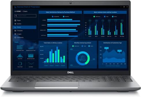 الكمبيوتر المحمول Dell Precision 3581 Workstation (2023) | 15.6 بوصة 1920x1080 FHD | Core i7-13800H - محرك الأقراص الصلبة SSD سعة 512 جيجابايت - ذاكرة الوصول العشوائي 16 جيجابايت - Nvidia GeForce RTX A500 | 14 نواة @ 5.2 جيجا هرتز - 4 جيجابايت GDDR6 Win 1 in Kuwait