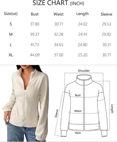 Women's Zip Up Cardigan Sweater Cable Hoodies Long Sleeve Jacket Outfits V Neck Casual Coat in Saudi Arabia