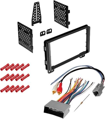 حزمة CACHÉ KIT1035 مع مجموعة تثبيت ستيريو السيارة لسيارة Ford Explorer 2002 - 2005 في مجموعة تركيب لوحة القيادة، وحزام لأجهزة استقبال الراديو المزدوجة (3 قطع) in Saudi Arabia