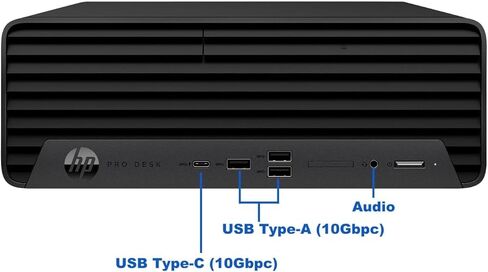 كمبيوتر مكتبي HP ProDesk 400 G9 SFF للأعمال، Intel Core i7-14700 (20 نواة/28 خيط)، ذاكرة الوصول العشوائي DDR5 سعة 16 جيجابايت، 512 جيجابايت PCIe SSD + 1 تيرابايت HDD، دعم شاشة HDMI&DP Dual 4K، USB-C، RJ-45، Wi-Fi، Windows 11 Pro in Kuwait