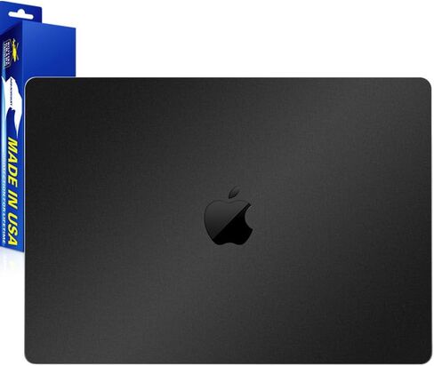 غلاف من الفينيل من ArmorSuit MilitaryShield بلون أسود لامع من الفينيل لجهاز Apple MacBook Pro 14 بوصة (2023) - غطاء in Saudi Arabia