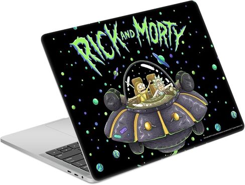تصميمات حافظة الرأس مرخصة رسميًا من Rick and Morty Don't Touch My Stuff Graphics غطاء لاصق من الفينيل متوافق مع MacBook Pro 13" A1989 / A2159 in Saudi Arabia