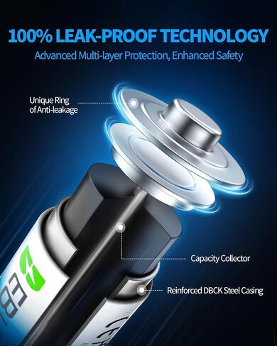 EBL 12 Count CR123A 3V Lithium Battery 1600mAh High Capacity CR123 CR17345 for Arlo Pro/Go in Saudi Arabia